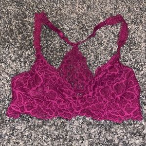 Xhilaration Magenta Bralette